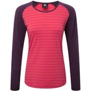 WOMENS REDLINE LS TEE 412733 V19 バーチャルピンク XSサイズ [アウトドア カットソー レディース]