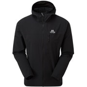 エコー フーデッド ジャケット ECHO HOODED JACKET 415169 B02 ブラック XLサイズ [アウトドア ソフトシェルジャケット メンズ]