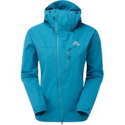 ウィメンズ スコール フーデッド ジャケット WOMEN’S SQUALL HOODED JACKET 416108 T43 タスマンブルー XSサイズ [アウトドア ソフトシェルジャケット レディース]
