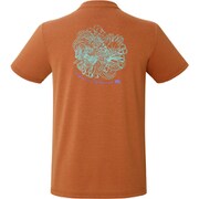 BRITPOP TEE - MANDALA 425745 B105 ボンベイブラウン XSサイズ [アウトドア カットソー メンズ]