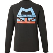 WOMENS LS OLD LOGO TEE 424713 B02 ブラック Sサイズ [アウトドア カットソー レディース]