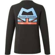 WOMENS LS OLD LOGO TEE 424713 B02 ブラック Lサイズ [アウトドア カットソー レディース]