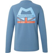 WOMENS LS OLD LOGO TEE 424713 S71 サクソニーブルー XSサイズ [アウトドア カットソー レディース]