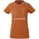 WOMENS BRITPOP TEE - SNOWDONIA 424705 B105 ボンベイブラウン Sサイズ [アウトドア カットソー レディース]