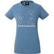 WOMENS BRITPOP TEE - SNOWDONIA 424705 S71 サクソニーブルー Sサイズ [アウトドア カットソー レディース]
