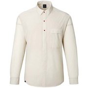 ヒトリシズカ wide collar AS1846 H26灰白 Lサイズ [アウトドア シャツ ユニセックス]