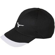 32JW010190 [メッシュキャップ 風道 ブラック×ホワイト L ユニセックス]