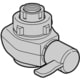 TK7205H4098 [アルカリイオン整水器用 水切替えレバー PRV-B8623の後継品]
