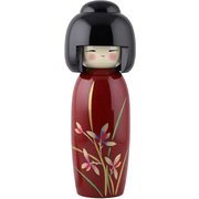 蒔絵こけし 華美 赤