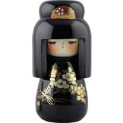 漆工芸こけし 初恋 黒