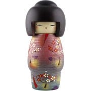 創作こけし 童心 大 ピンク・水色