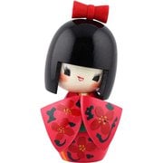 創作こけし 花みづき ピンク