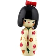 創作こけし 乙女袖 白