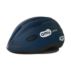 250451 [LAKIA チャイルドヘルメット amu ネイビー 安全規格 SGマーク 48～52cm]