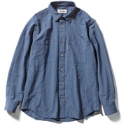 Cシールドプレザントシャツ C-SHIELD Pleasant Shirt 5212072 040 ブルー Lサイズ [アウトドア シャツ メンズ]
