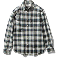 Cシールドプレザントシャツ メンズ シャツ グリーン（060） XLサイズ 5212072