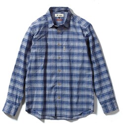 ヨドバシ Com フォックスファイヤー Foxfire Scボーダーチェックシャツ Sc Border Check Shirt 040 ブルー Sサイズ アウトドア シャツ メンズ 通販 全品無料配達