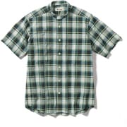 CシールドプレザントS S/S C-SHIELD Pleasant Shirt S/S 5212080 060 グリーン Mサイズ [アウトドア シャツ メンズ]