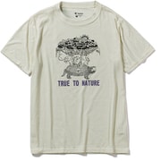 CシールドフラットアースT S/S C-SHIELD Flat Earth T S/S  5215000 (002)オフホワイト Sサイズ [アウトドア カットソー メンズ]