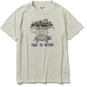 CシールドフラットアースT S/S C-SHIELD Flat Earth T S/S  5215000 (002)オフホワイト Lサイズ [アウトドア カットソー メンズ]