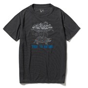 CシールドフラットアースT S/S C-SHIELD Flat Earth T S/S  5215000 (120)グラファイト Lサイズ [アウトドア カットソー メンズ]