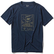 CシールドレイクトラウトT S/S C-SHIELD Lake Trout T S/S  5215002 (046)ネイビー Lサイズ [アウトドア カットソー メンズ]