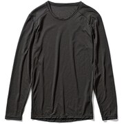 PPメッシュ L/S PP Mesh L/S 5215014 (025)ブラック Sサイズ [アウトドア アンダーウェア メンズ]