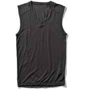 PPメッシュノースリーブ PP Mesh Sleeveless 5215018 (025)ブラック Sサイズ [アウトドア アンダーウェア メンズ]