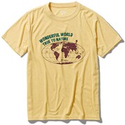CシールドジャーニーT S/S C-SHIELD Journey T S/S 5215094 (030)イエロー Mサイズ [アウトドア シャツ メンズ]