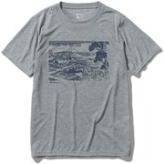 CシールドフガクT S/S C-SHIELD Fugaku T S/S  5215096 (023)チャコール Mサイズ [アウトドア シャツ メンズ]