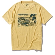 CシールドフガクT S/S C-SHIELD Fugaku T S/S  5215096 (030)イエロー Mサイズ [アウトドア シャツ メンズ]