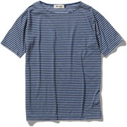 TSウールフィネスボーダーS/S TS Wool Finesse Boader T S/S 5215098 (046)ネイビー Mサイズ [アウトドア シャツ メンズ]