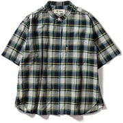 CシールドプレザントS S/S C-SHIELD Pleasant Shirt S/S 8212045 060 グリーン Sサイズ [アウトドア シャツ レディース]