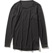 PPメッシュ L/S PP Mesh L/S 8215064 (025)ブラック Sサイズ [アウトドア アンダーウェア レディース]