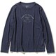 TSウールフィネスプリントクルー TS Wool Finesse Print Crew 8215072 (046)ネイビー Sサイズ [アウトドア カットソー レディース]