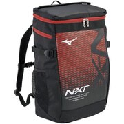 33JD000090 [N-XT バックパック ユニセックス 30L ブラック×レッド]