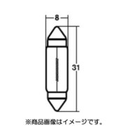 12V5W ルームランプ・マップランプ用電球 1箱/10個入 A3172