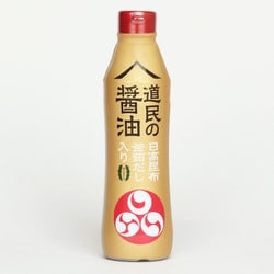 道民の醤油日高昆布 450ml [しょうゆ]