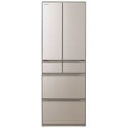 冷蔵庫 (475L・フレンチドア) 6ドア クリスタルシャンパン R-HW48N XN