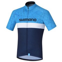 ヨドバシ.com - シマノ SHIMANO チームジャージ ブルー L [サイクル