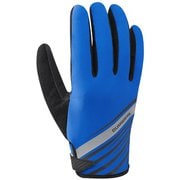 Shimano ロンググローブ ブルー S [サイクルグローブ]