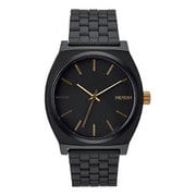 腕時計 TIME TELLER(タイムテラー) 37mm マットブラック/ゴールド 並行輸入品 2年保証 A045-1041