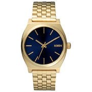 腕時計 TIME TELLER(タイムテラー) 37mm オールライトゴールド/コバルト 並行輸入品 2年保証 A045-1931