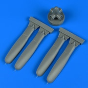 QIC32239 P-47 カーチスエレクトリックプロペラ ハセガワ用 [1/32スケール レジン製ディティールアップパーツ]