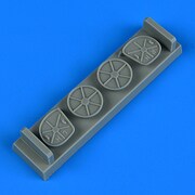 QIC48926 A-37 ドラゴンフライ FODカバー トランぺッター用 [1/48スケール レジン製ディティールアップパーツ]