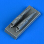 QIC72629 マッキ Mc.205 エンジンエアインテーク イタレリ用 [1/72スケール レジン製ディティールアップパーツ]