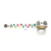 武将 マスキングテープ 20mmタイプ 関ケ原合戦 ホワイト SBMT20-13WH