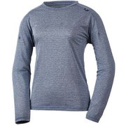 ヘザー メッシュ クルー ロングスリーブ HEATHER MESH CREW LS W MIV01783 6357 HEATHER NAVY Sサイズ（日本：Mサイズ） [アウトドア カットソー レディース]
