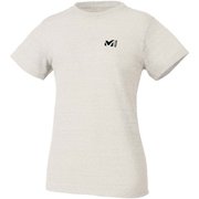 M ロゴ ASA Tシャツ ショートスリーブ MIV01786 7892 HEATHER WHITE Sサイズ（日本：Mサイズ） [アウトドア カットソー レディース]
