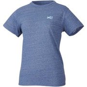 M ロゴ ASA Tシャツ ショートスリーブ MIV01786 6357 HEATHER NAVY Lサイズ（日本：XLサイズ） [アウトドア カットソー レディース]